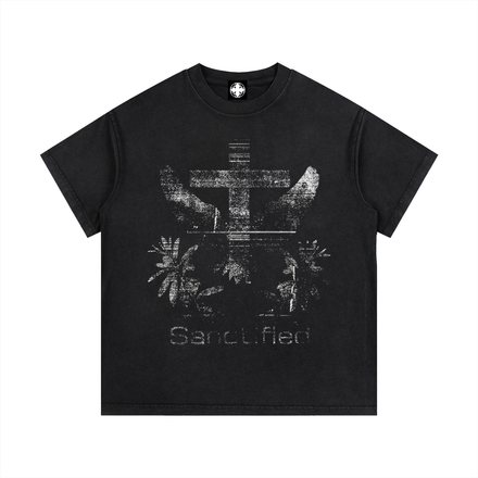 "SANCTIFIED" VINTAGE WASH TEE