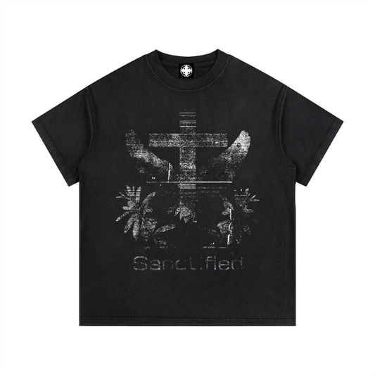 "SANCTIFIED" VINTAGE WASH TEE